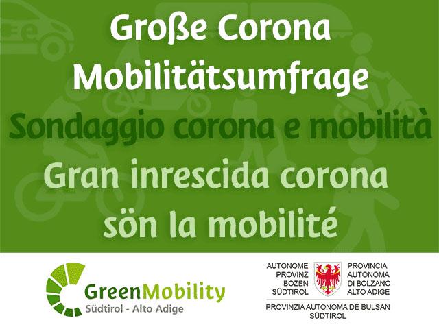 Große Corona Mobilitätsumfrage